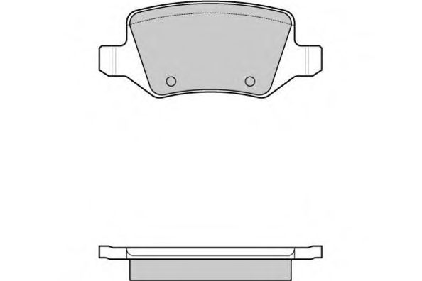 12-0983 ETF Brake Pad Set, disc brake