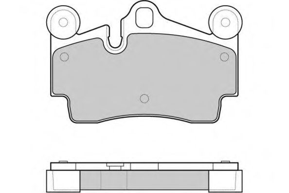 12-1097 E.T.F. Brake Pad Set, disc brake