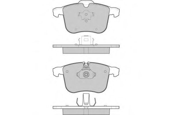 12-1109 E.T.F. Brake Pad Set, disc brake
