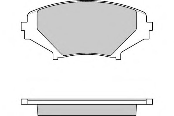 12-1170 E.T.F. Brake Pad Set, disc brake
