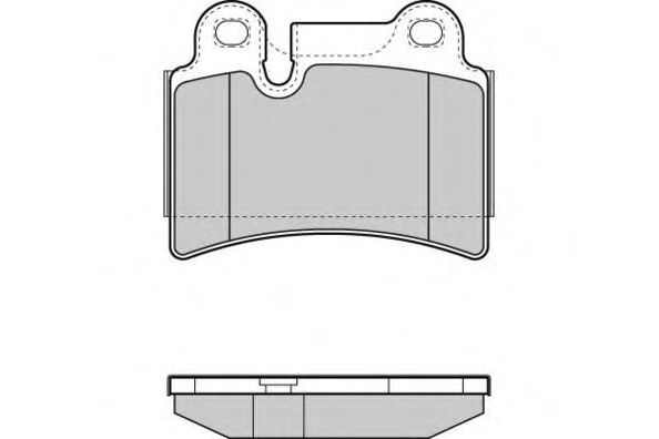 12-1302 E.T.F. Brake Pad Set, disc brake
