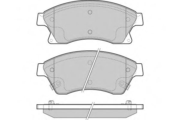 12-1404 E.T.F. Brake Pad Set, disc brake