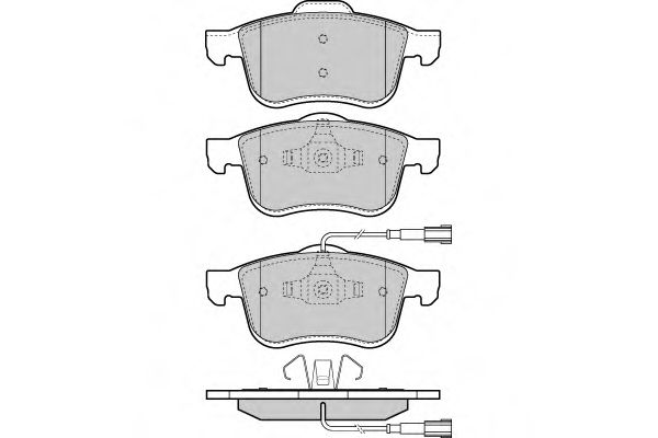 12-1413 E.T.F. Brake Pad Set, disc brake