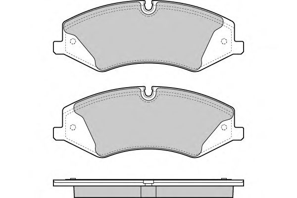 12-1415 E.T.F. Brake Pad Set, disc brake