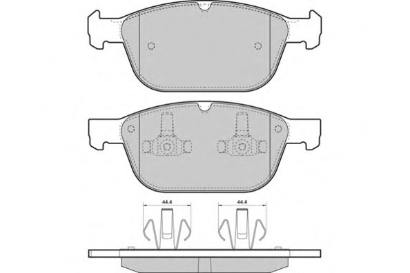 12-1475 E.T.F. Brake Pad Set, disc brake