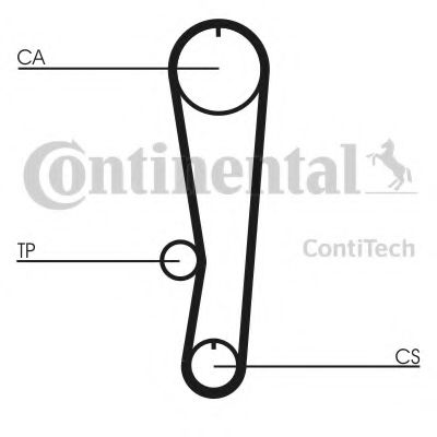 CT568K1 CONTITECH Timing Belt Kit