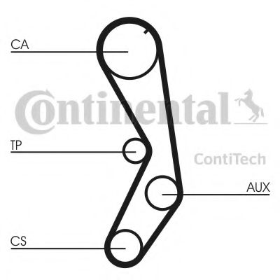 CT605K1 CONTITECH Belt Drive Timing Belt Kit