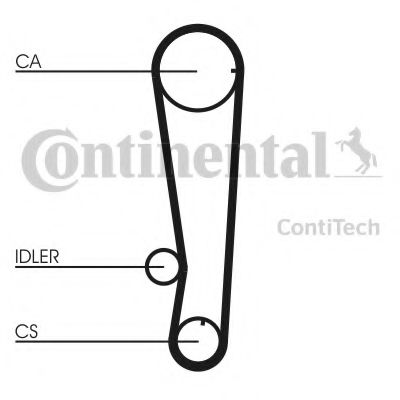 CT715K1 CONTITECH Belt Drive Timing Belt Kit