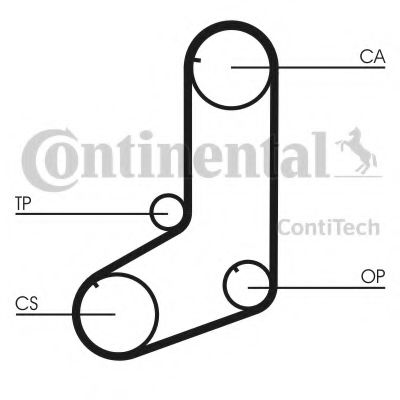 CT911K1 CONTITECH Belt Drive Timing Belt Kit