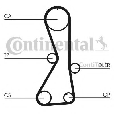 CT1016K1 CONTITECH Belt Drive Timing Belt Kit