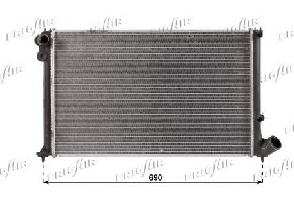 0103.3024 FRIGAIR Cooling System Radiator, engine cooling