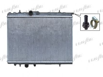 0103.3058 FRIGAIR Cooling System Radiator, engine cooling