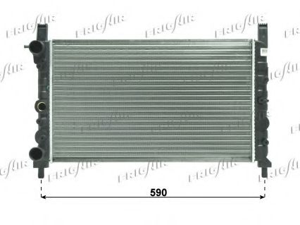 0104.2024 FRIGAIR Cooling System Radiator, engine cooling