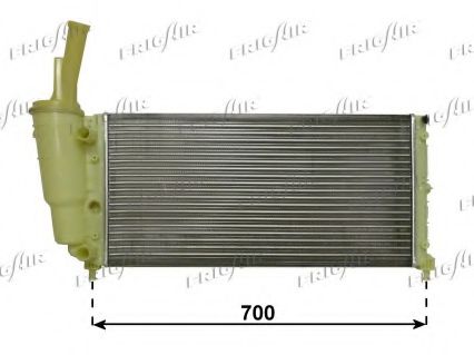 0104.3007 FRIGAIR Cooling System Radiator, engine cooling