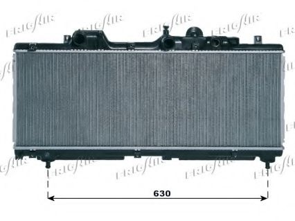 0104.3027 FRIGAIR Cooling System Radiator, engine cooling