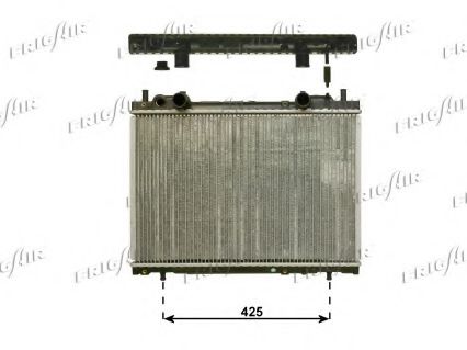 0104.3087 FRIGAIR Cooling System Radiator, engine cooling