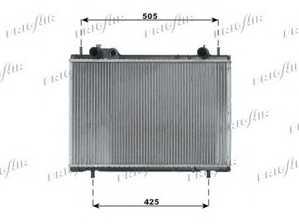 0104.3100 FRIGAIR Cooling System Radiator, engine cooling