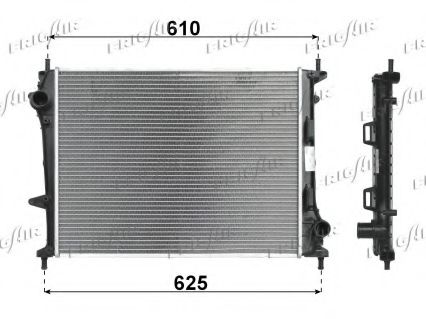 0104.3141 FRIGAIR Cooling System Radiator, engine cooling