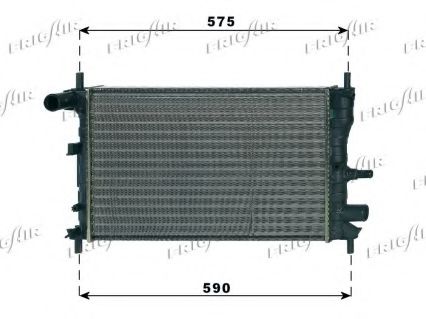 0105.3062 FRIGAIR Cooling System Radiator, engine cooling