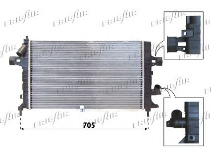 0107.3089 FRIGAIR Cooling System Radiator, engine cooling