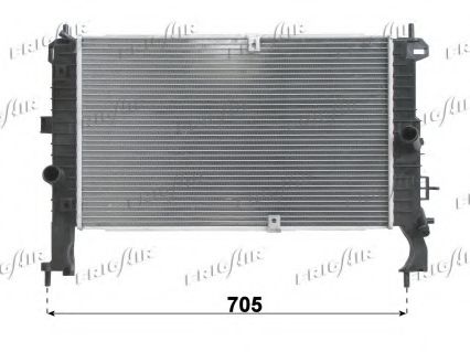 0107.3114 FRIGAIR Cooling System Radiator, engine cooling