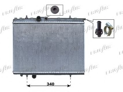 0108.3035 FRIGAIR Cooling System Radiator, engine cooling