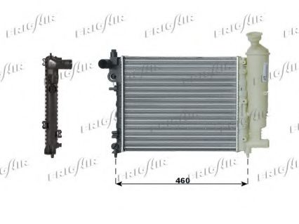 0108.3048 FRIGAIR Cooling System Radiator, engine cooling