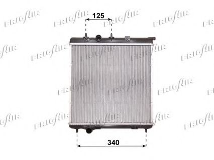 0108.3083 FRIGAIR Cooling System Radiator, engine cooling