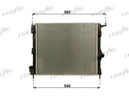 0109.3116 FRIGAIR Cooling System Radiator, engine cooling