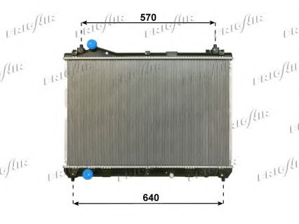 0114.3041 FRIGAIR Cooling System Radiator, engine cooling