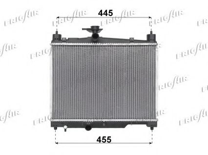 0115.3041 FRIGAIR Cooling System Radiator, engine cooling