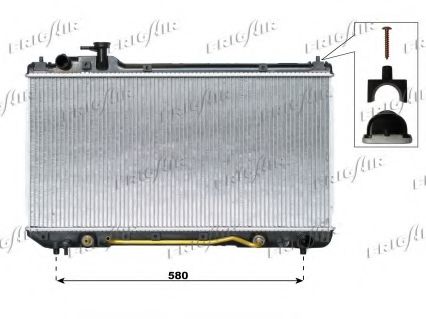 0115.3105 FRIGAIR Cooling System Radiator, engine cooling