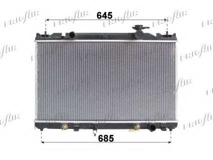 0115.3118 FRIGAIR Cooling System Radiator, engine cooling