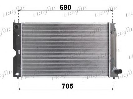 0115.3143 FRIGAIR Cooling System Radiator, engine cooling