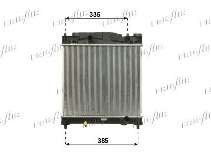 0115.3184 FRIGAIR Cooling System Radiator, engine cooling