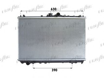 0116.3027 FRIGAIR Cooling System Radiator, engine cooling