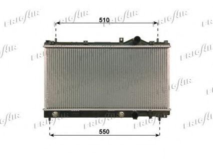 0118.3024 FRIGAIR Cooling System Radiator, engine cooling