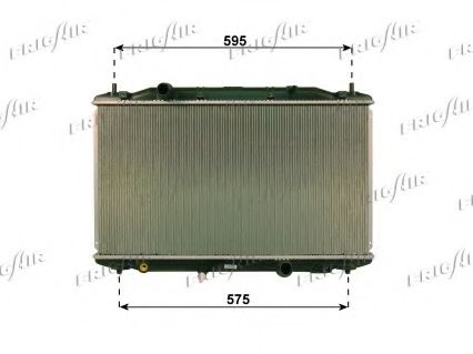 0119.3031 FRIGAIR Cooling System Radiator, engine cooling