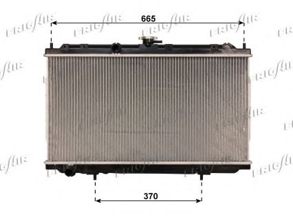 0121.3053 FRIGAIR Radiator, engine cooling