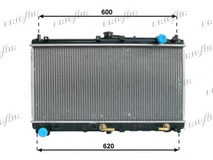 0127.3005 FRIGAIR Cooling System Radiator, engine cooling