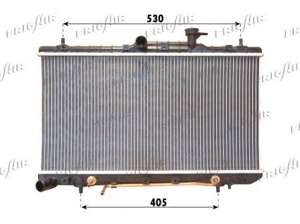 0128.3098 FRIGAIR Cooling System Radiator, engine cooling