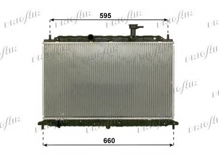 0128.3108 FRIGAIR Cooling System Radiator, engine cooling