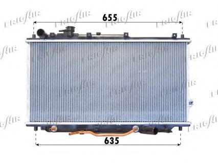 0133.3007 FRIGAIR Cooling System Radiator, engine cooling