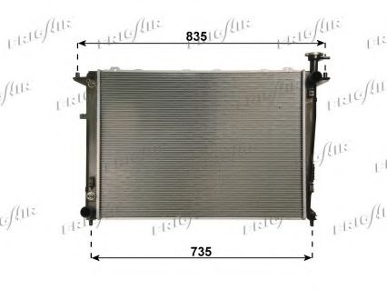 0133.3041 FRIGAIR Cooling System Radiator, engine cooling