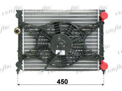 0140.3009 FRIGAIR Cooling System Radiator, engine cooling