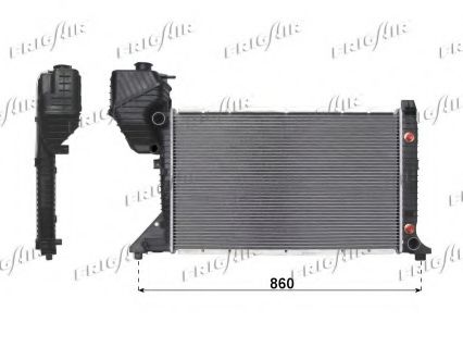0206.2086 FRIGAIR Cooling System Radiator, engine cooling