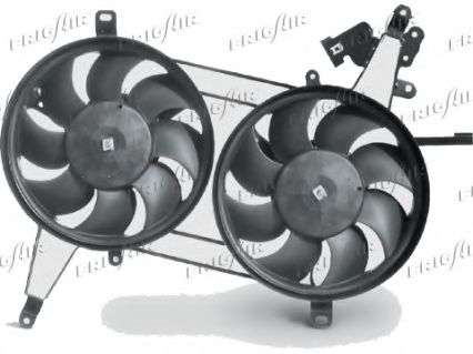 0504.1222 FRIGAIR Cooling System Fan, radiator