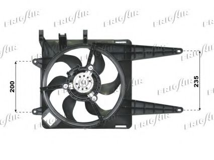 0504.2029 FRIGAIR Cooling System Fan, radiator