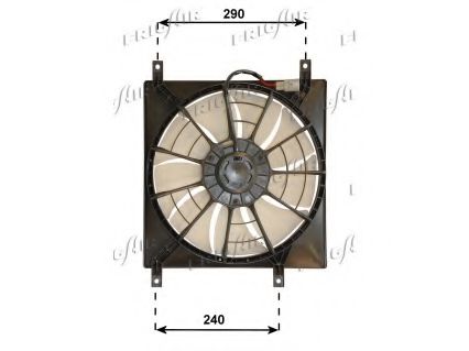 0504.2041 FRIGAIR Cooling System Fan, radiator