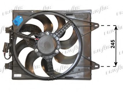 0504.2042 FRIGAIR Fan, radiator